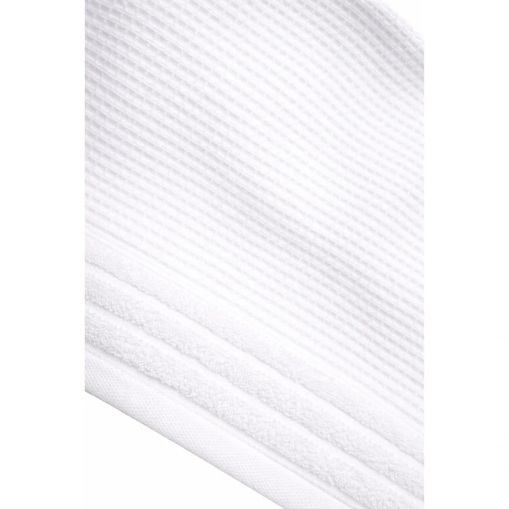 Hotel Balfour Luxury‎ White Waffle Weave 100% Cotton 2 Bath Sheets 30